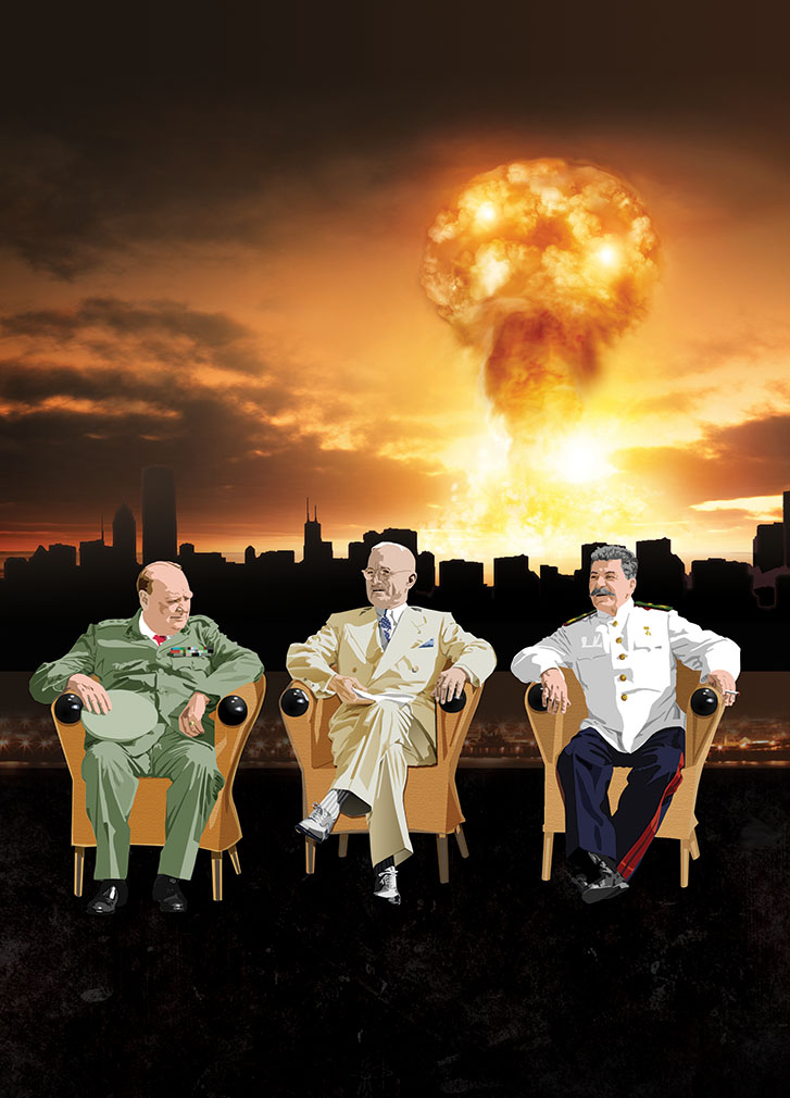bombe atomique présidents