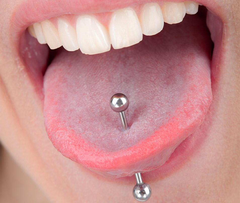 langue piercing