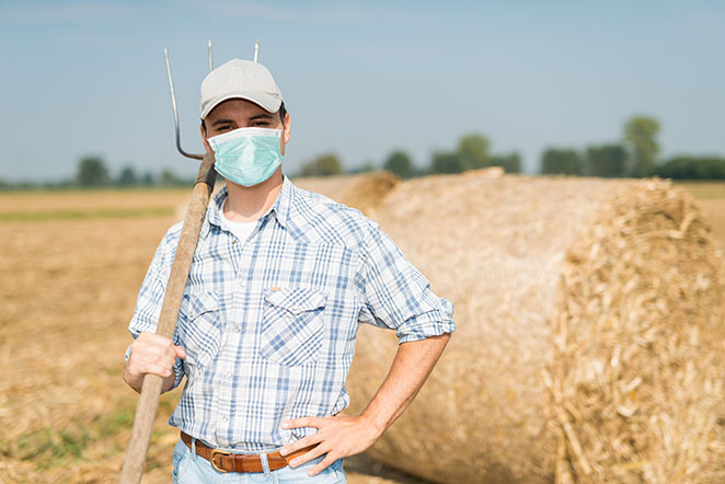 paysans pendant la crise sanitaire